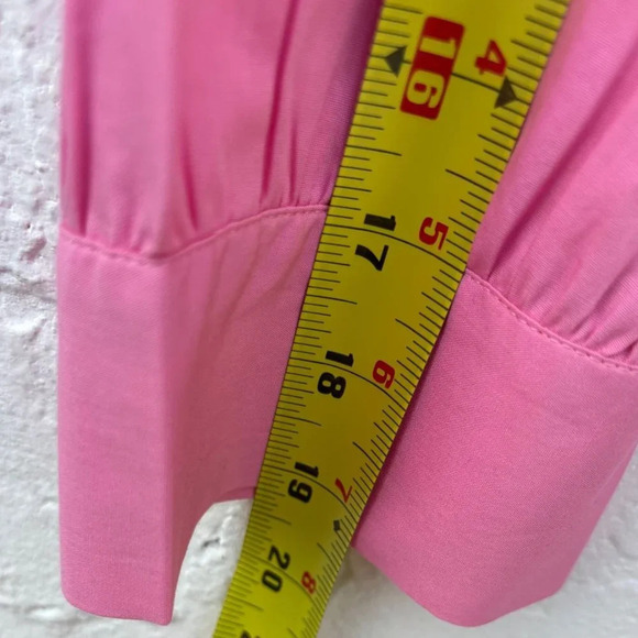 Zara Womens Bloggers Favorite Barbie Mini Dress Pink Size XL - Picture 2 of 14